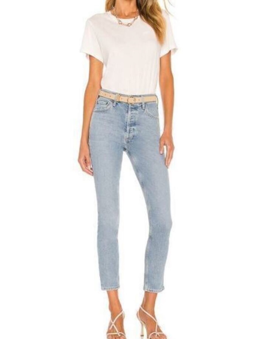 AGOLDE Nico High-Rise Slim Fit Jeans, Size 31